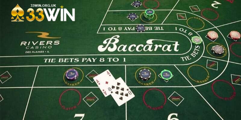 Hướng dẫn các bước chơi baccarat tại 33Win