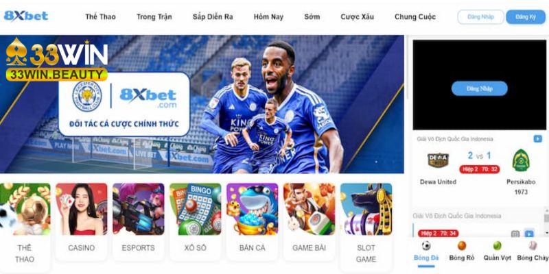 Nhà cái 8XBET - Kho tàng giải trí vô cùng hấp dẫn của mọi dân cược