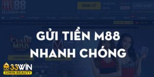 Thao tác nạp tiền tại M88 qua ngân hàng